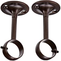 Los mejores  - Amazon Basics - Set de 2 soportes ajustables de techo - Bronce